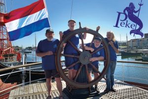 De mannen van de band Pekel